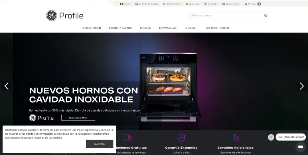 GE Profile Mexico and Colombia