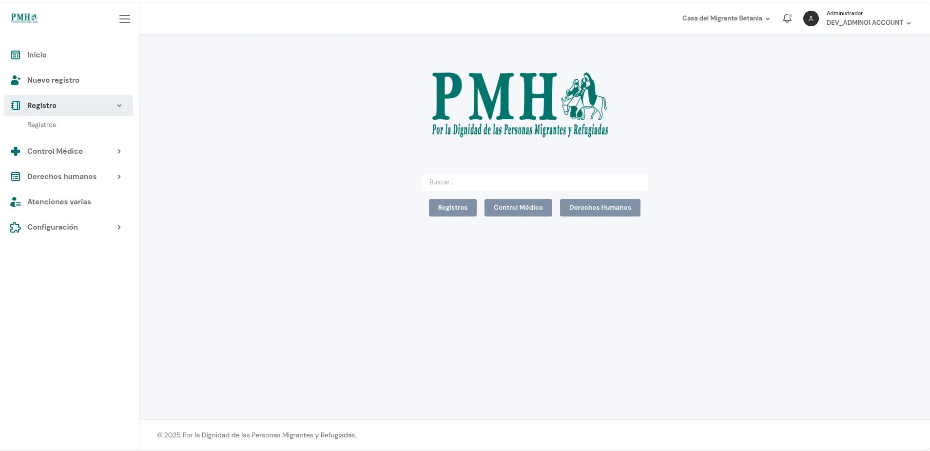 Sistema de Control de Flujo de Migrantes