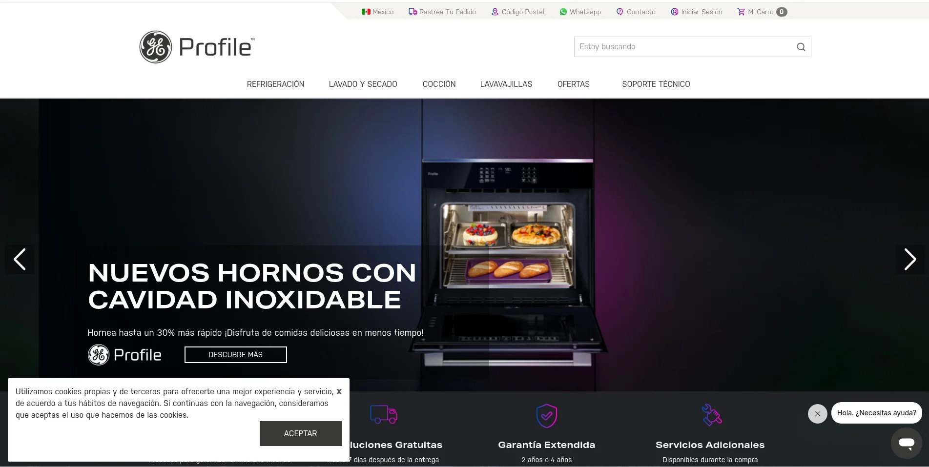 GE Profile Mexico and Colombia